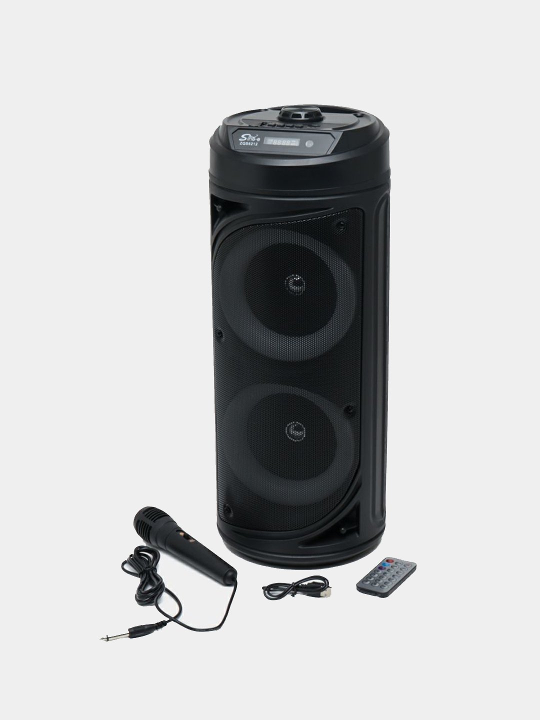 Портативная колонка ZQS 6212, чёрный