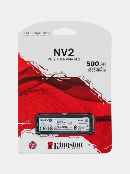 Kingston NV2 500GB NVMe SSD