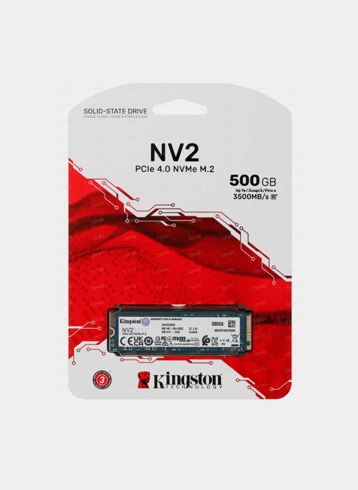 Kingston NV2 500GB NVMe SSD 3