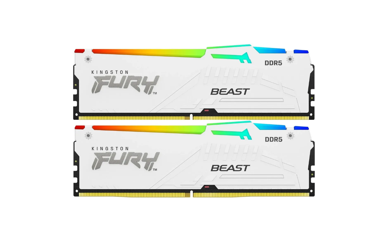 Kingston Fury Beast DDR5 32 ГБ (2×16) 6400 МГц CL32