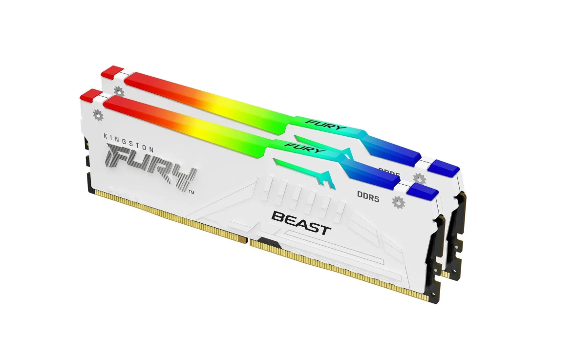 Kingston Fury Beast DDR5 32 ГБ (2×16) 6400 МГц CL32 2