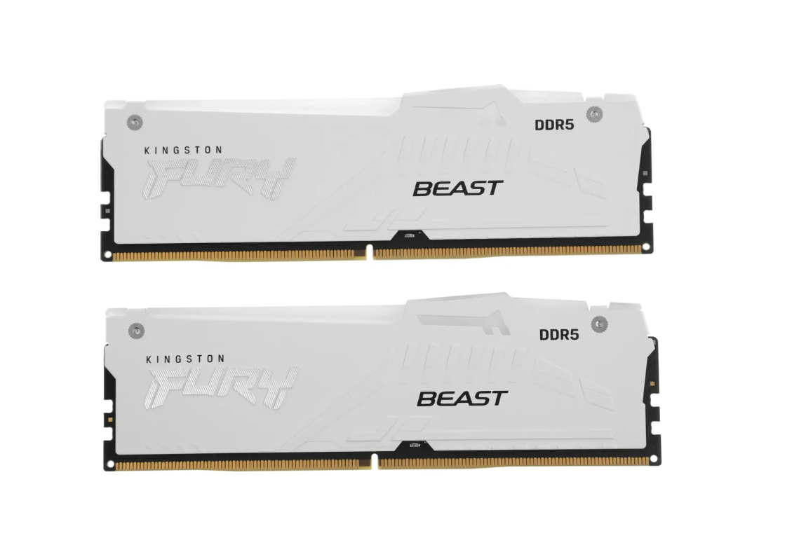 Kingston Fury Beast DDR5 32 ГБ (2×16) 6400 МГц CL32 3