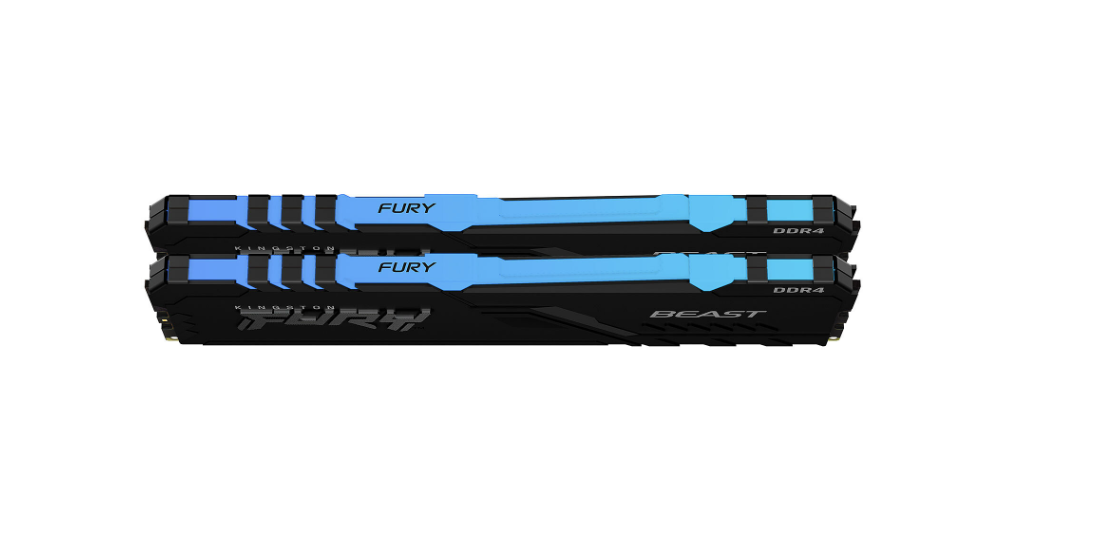 Kingston FURY Beast RGB 16GB (2x8GB) DDR4-3600 CL18 2