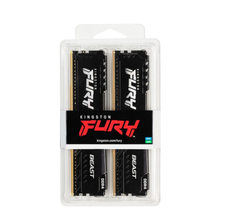 Kingston FURY Beast 16GB (2x8GB) DDR4-3200 CL16 4