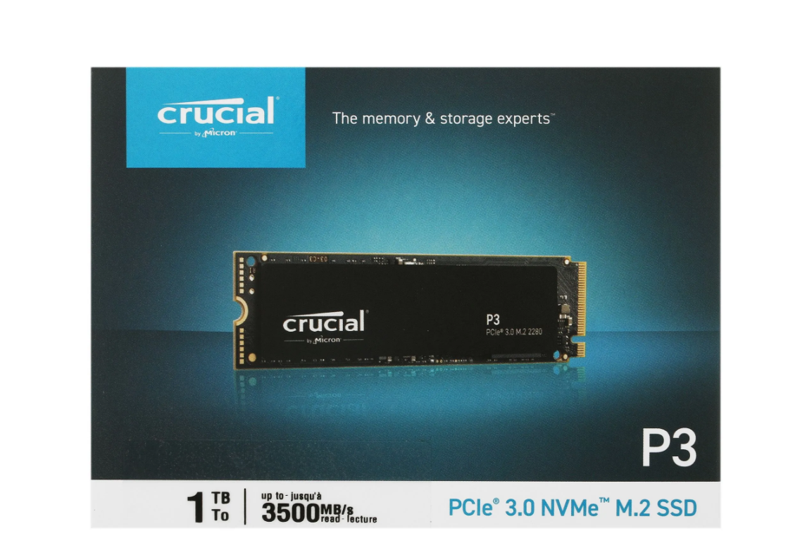Crucial P3 Plus 1TB NVMe SSD 4