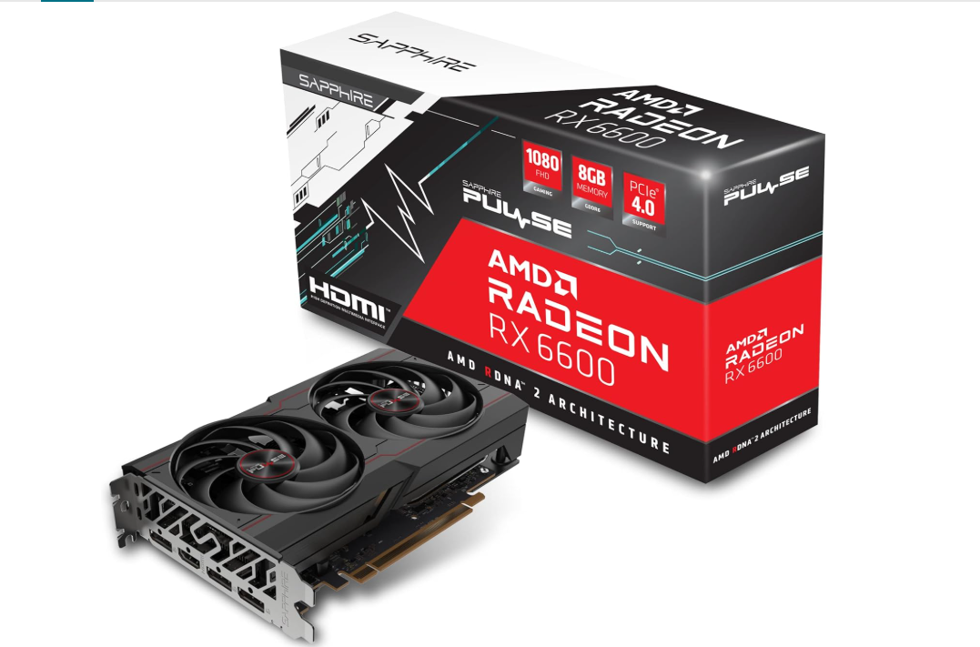 Sapphire PULSE Radeon RX 6600 8GB