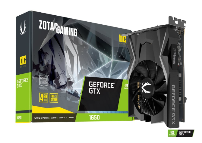 ZOTAC GAMING GeForce GTX 1650 OC 4GB GDDR6